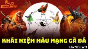 Khái niệm về màu mạng gà đá